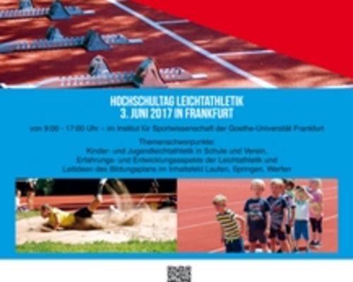 „Hochschultag Leichtathletik“ am 3. Juni in der Frankfurter Goethe-Universität