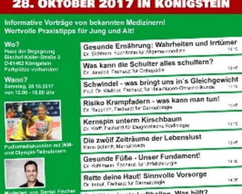 Infotag rund ums Gesundsein: Maryse Luzolo und Alexandra Wester am Samstag in Königstein