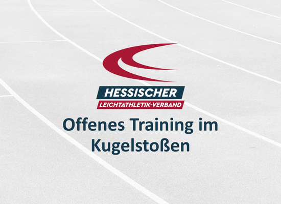 Offenes Training im Kugelstoßen für Vereine mit talentierten Athleten:innen