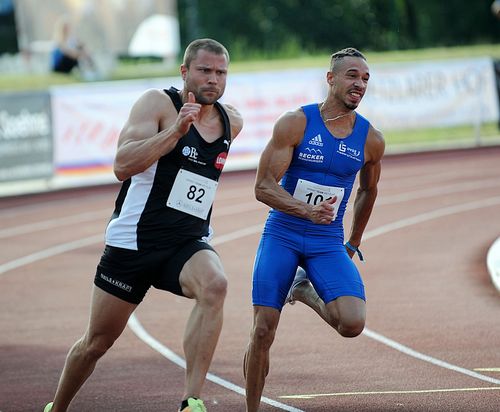 Starke Ergebnisse unser Sprinter beim "Fast Arms, Fast Legs" und neuer Hessenrekord für Marius Karges im Diskuswurf
