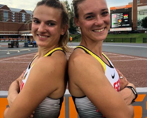 Vanessa Grimm und Christina Kiffe beim Thorpe Cup