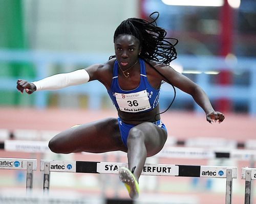 Thüringen-Trip zum „Erfurt Indoor Meeting“ hat sich für die hessischen Läuferinnen und Läufer gelohnt. Hawa Jallow glänzt mit Top-Zeit über 60 Meter Hürden