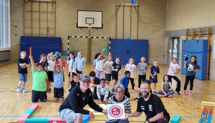 Einblicke in die Sport-AG der HLV-Kooperationsschule Hartmutschule Eschborn
