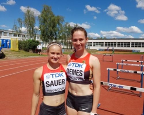 Eileen Demes mit Hessenrekord ins WM-Halbfinale