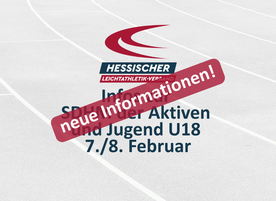 Infos zur SDHM der Aktiven und Jugend U18