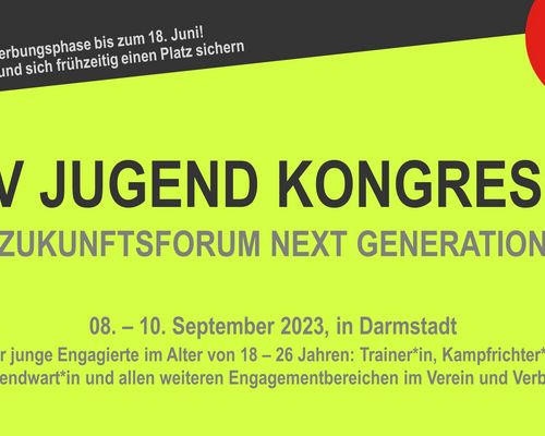 „DLV Jugend-Kongress – Zukunftsforum next Generation“ – bis 26.07. bewerben! 