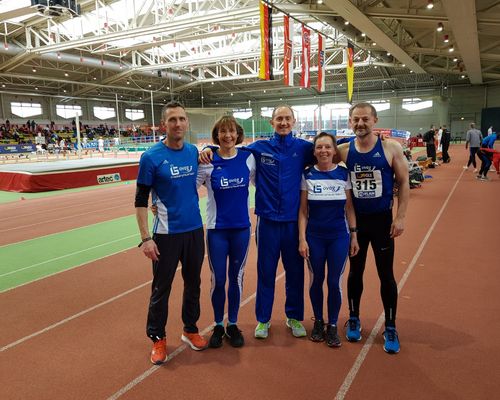 Tatjana Schilling (TSV Korbach) holt sechs Titel bei der Hallen-DM der Senioren in Erfurt