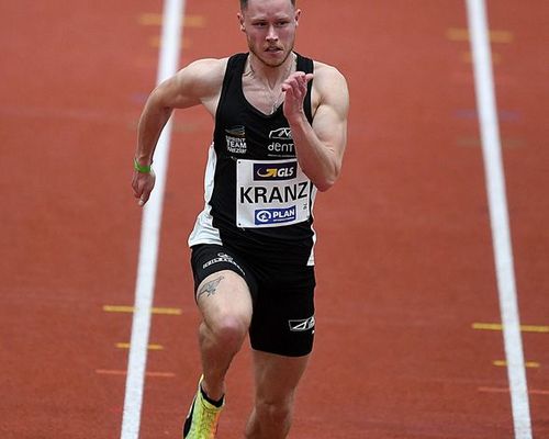 Kevin Kranz startet beim Hallen-Meeting in Chemnitz mit Top-Zeit voll durch 