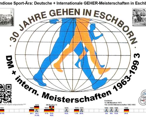 30 Jahre Gehen in Eschborn –  Der Hauptbericht