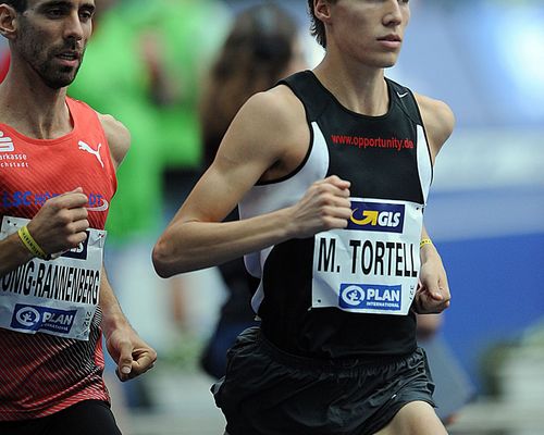 Schweizer Doppelsieg über 800 Meter beim ersten Abendsportfest der Saison in Pfungstadt - Marc Tortell testet seine Form mit einem Doppelstart