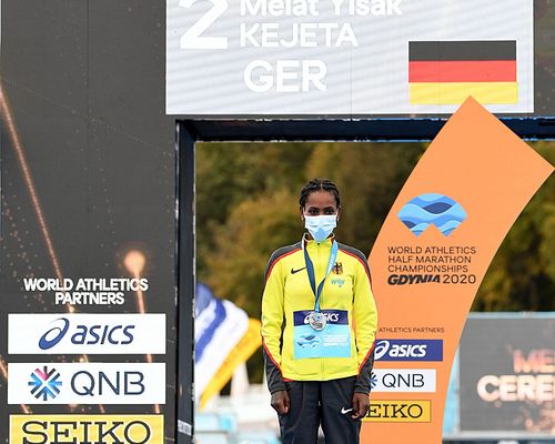 Melat Kejeta ist "Sporthilfe-Athletin des Monats" Oktober 