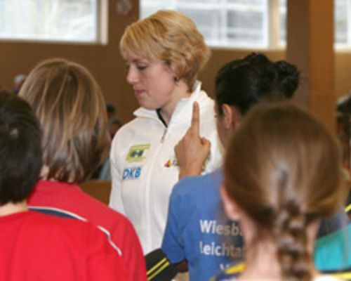 Schautraining mit Christina Obergföll und Boris Henry