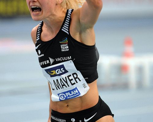 Lisa Mayer (Sprintteam Wetzlar) schrammt nur hauchdünn an Norm für die Hallen-EM vorbei - Teamkollege Michael Pohl gefällt ebenfalls mit 60-Meter-Sieg