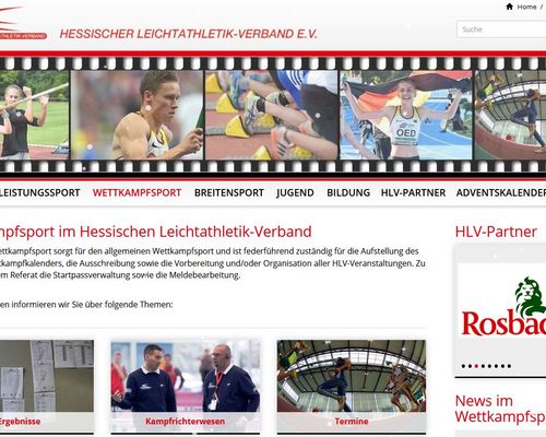 HLV sucht neue/n Mitarbeiter*in für den Bereich Wettkampforganisation  