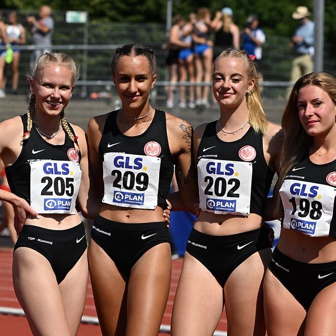 Eintracht Frankfurt Staffel, 4x100 m
