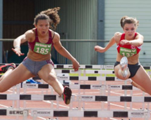 Nach der U18-Gala in Walldorf: Carolin Friedrich und Marshella Foreshaw auf EM-Kurs