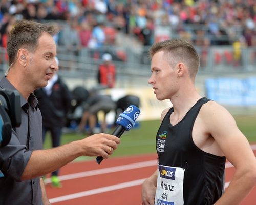 Meister! Meister! Meister! Kevin Kranz gewinnt 100-Meter-Showdown