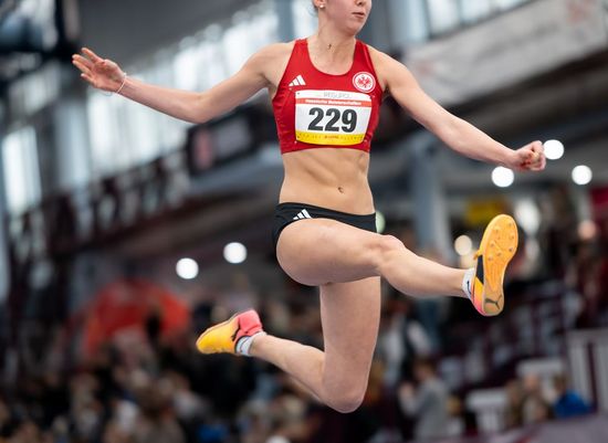 Nachbericht: Hessische Hallenmeisterschaften Aktive/U18 + Bahngehen