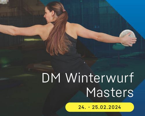 DM Winterwurf Masters am kommenden Wochenende in Baunatal