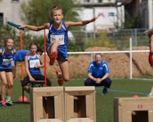 Großes Teamfinale in der Kinderleichtathletik