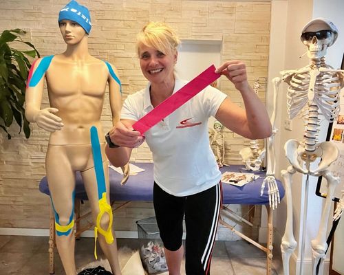 Online-Fortbildung Kinesio-Tape mit Live-Anwendungen