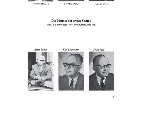 75 Jahre HLV – Die Gründung