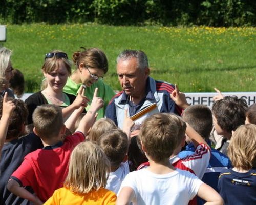 Kinder auf den Spuren von Armin Hary und Annegret Richter