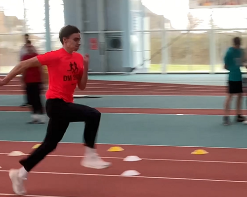Landeskaderlehrgang Sprint/ Hürde in Frankfurt
