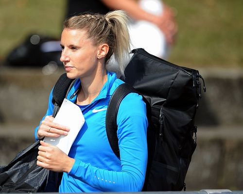 Carolin Schäfer (LG Eintracht Frankfurt) sagt ihren WM-Start ab - Knieprobleme bei der Siebenkämpferin