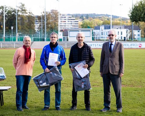 HLV-Cup-Ehrung im Georg-Gassmann-Stadion in Marburg