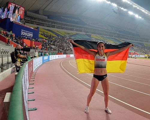 Gesa Felicitas Krause holt in deutscher Rekordzeit WM-Bronze in Doha