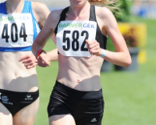 Zwei 10-km-Hessenrekorde durch Sarah Kistner