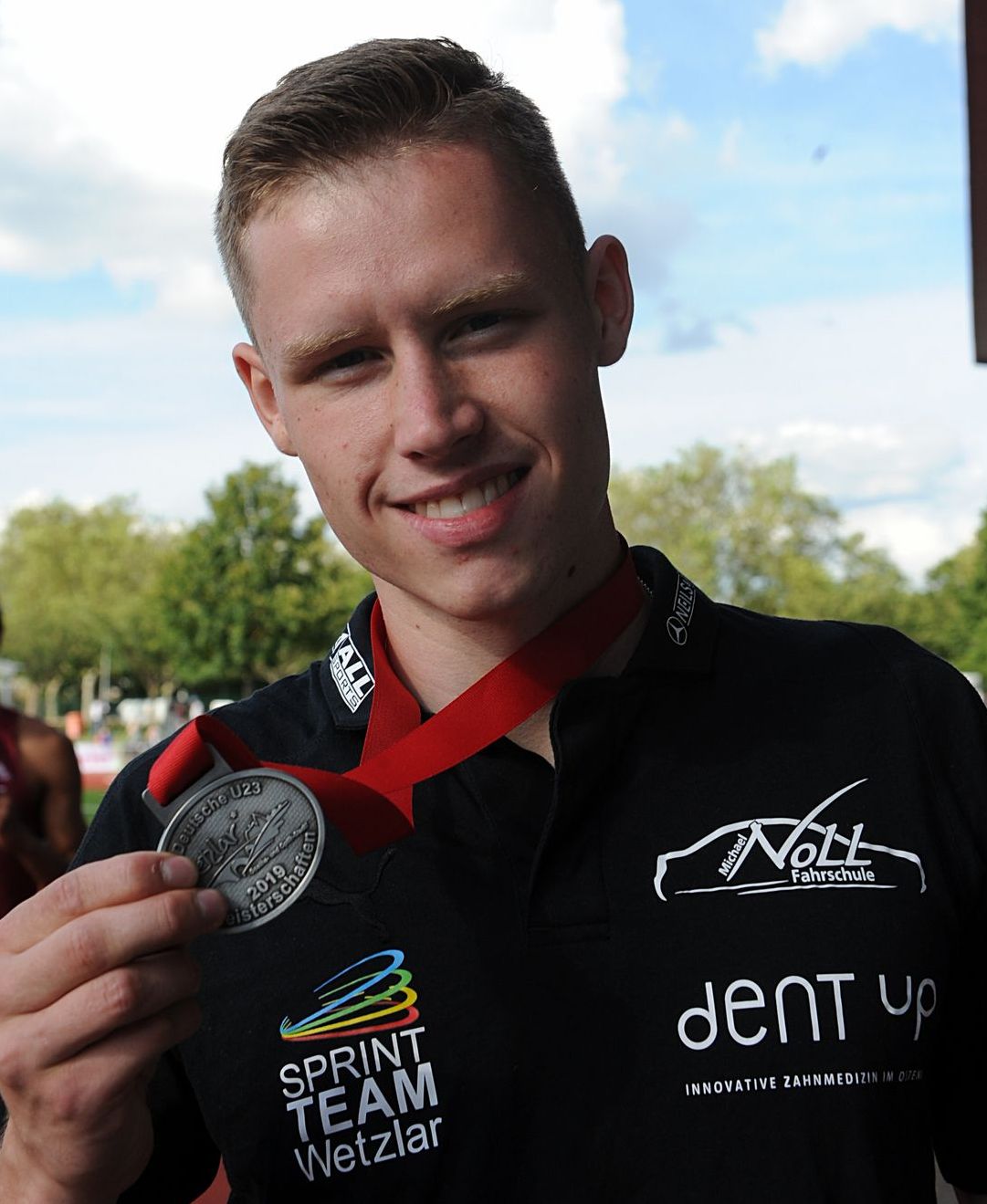 Kevin Kranz (Sprintteam Wetzlar) holt in Gävle EMGold mit der Staffel