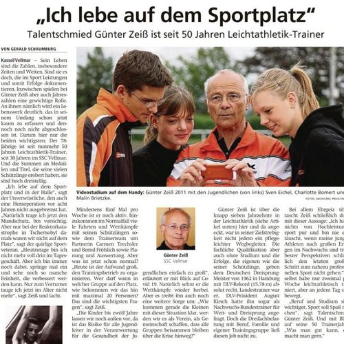 50 Jahre Leichtathleitk-Trainer - Günter Zeiß wird 79