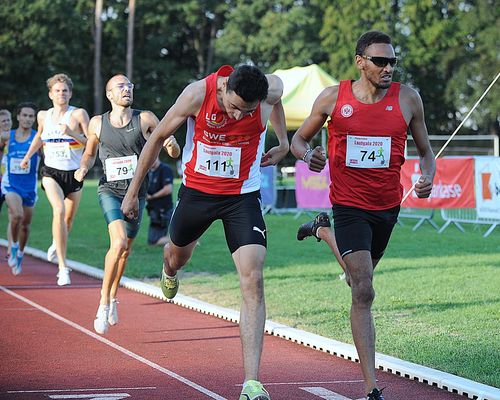 Biederbick mit tollem 800-Meter-Rennen, Osman nur knapp an den 3:39 vorbei - Volkmer und Behrens gefallen beim Nachwuchs