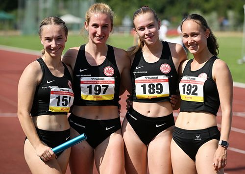 SDM U23 (weiblich): Eintracht Athletinnen holen beim "Heimspiel" fünf süddeutsche Titel, zwei Vize-Meisterschaften und drei dritte Plätze