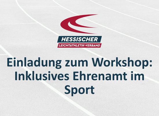 Einladung zum Workshop: Inklusives Ehrenamt im Sport