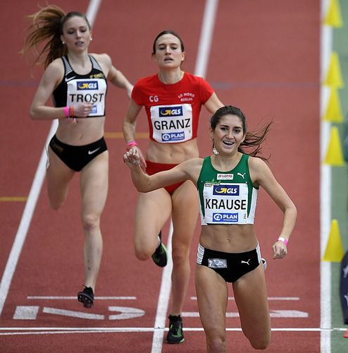 Gesa-Felicitas Krause lässt über 1500 Meter nichts anbrennen - DM-Bronze für Maryse Luzolo - gelungenes Comeback für Julia Gerter im Weitsprung und Nele Weßel über die 800 Meter
