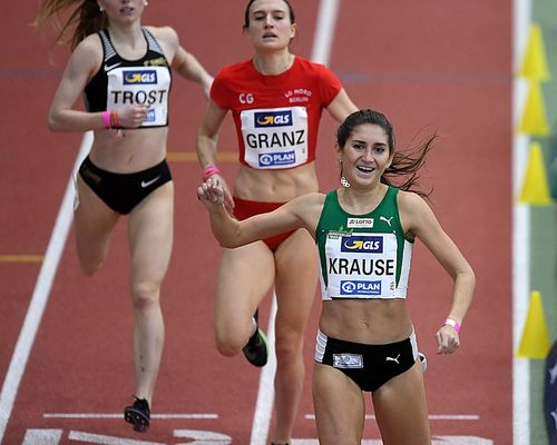 Gesa-Felicitas Krause lässt über 1500 Meter nichts anbrennen - DM-Bronze für Maryse Luzolo - gelungenes Comeback für Julia Gerter im Weitsprung und Nele Weßel über die 800 Meter