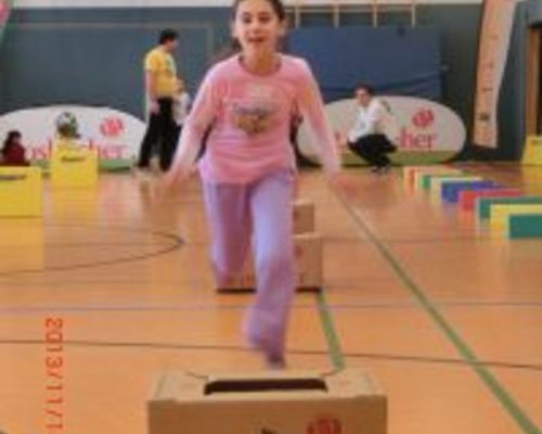 400 begeisterte Kinder bei den Rosbacher Leichtathletik-Aktionstagen 2014