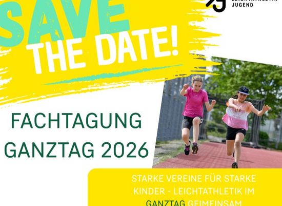 SAVE THE DATE: Fachtagung Ganztag 14./15.11.2026 in Frankfurt