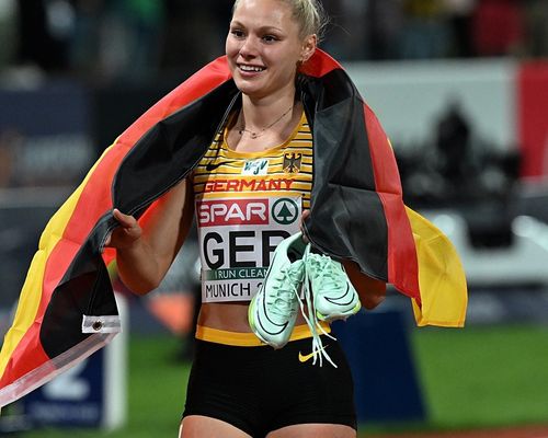 Goldenes Finale bei der Leichtathletik-EM - Lisa Mayer und Rebekka Haase sprinten mit der 4x100m-Staffel zum Titel  
