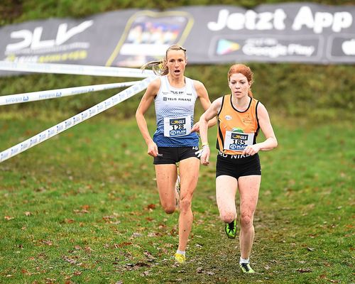 Eva Dieterich gewinnt DM-Titel über 10 Kilometer - Tristan Kaufhold läuft in deutscher U18 Bestzeit ebenfalls zu Gold