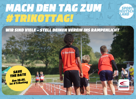 Am 20. Mai ist Trikottag!