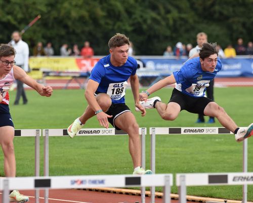 Max Baier (Hammerwurf) und Tom Bingel (80 Meter Hürden) glänzen mit Gold-Coup bei der DM in Bremen