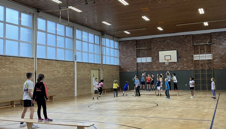 Neustart der Kinderleichtathletik-AG an der Grundschule Erzhausen