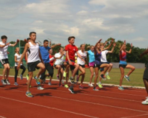 Traumeel Cup-Siegerehrung mit Star-Training