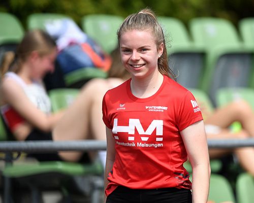 Vivian Groppe (U18) sprintet im Harz über 200 Meter auf den dritten Platz des aktuellen DLV-Rankings - auch Luis Andre mit Kugel & Diskus bärenstark