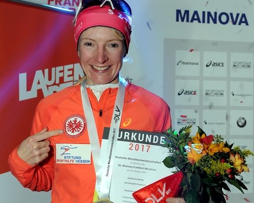 Im Interview: Marathonläuferin Katharina Heinig