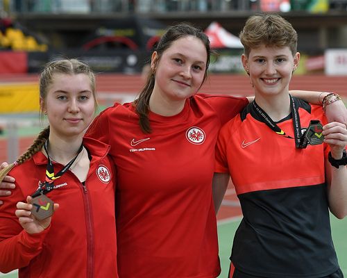 Acht Medaillen für die hessische Jugend bei der Hallen-DM